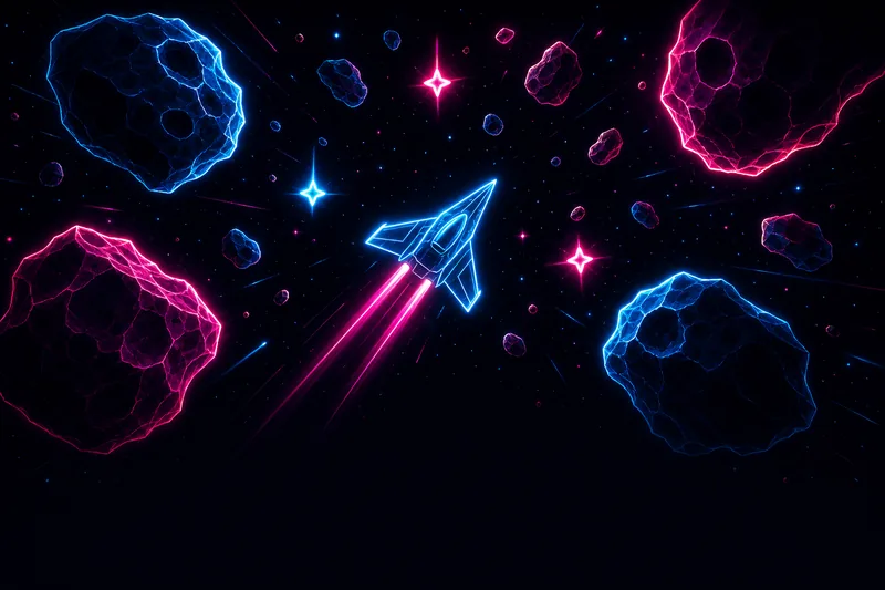 Asteroid Dodge key art
